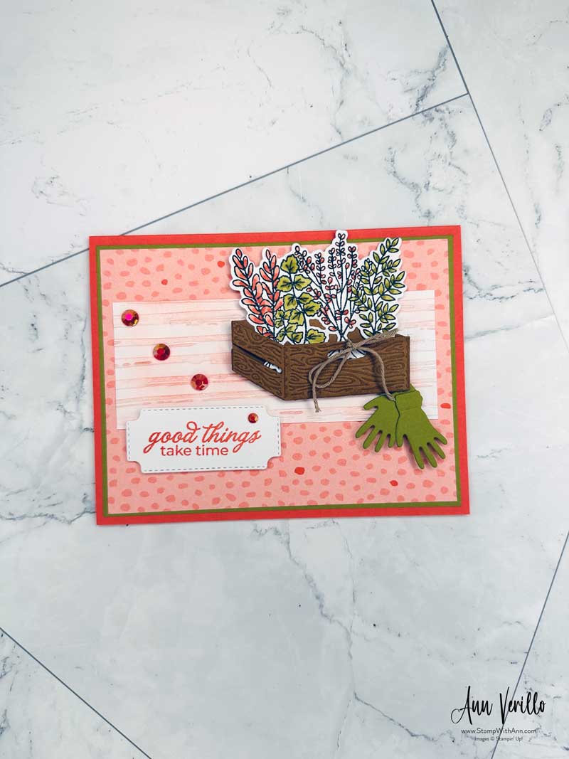 Stampin' Up! Rustic Crate Greeting Card - Ann Verillo, StampWithAnn.com
