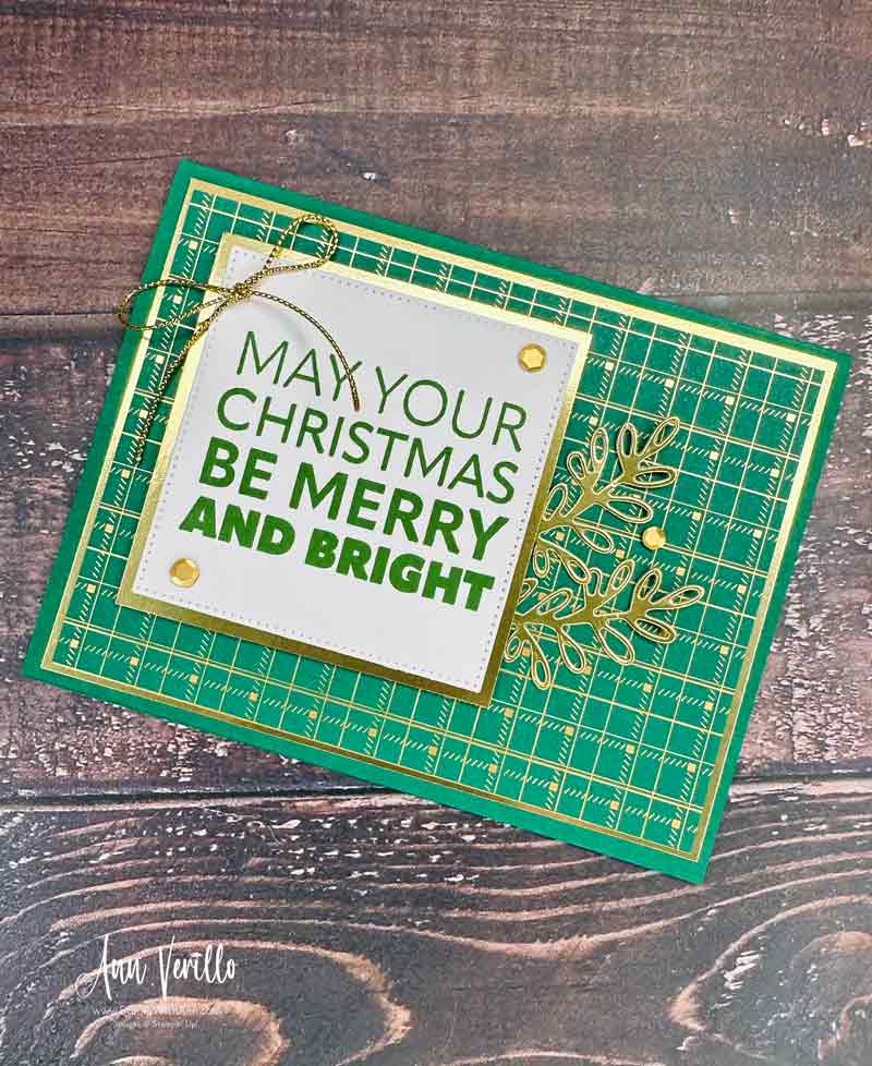 Stampin’ Up! Joy To You Christmas Card